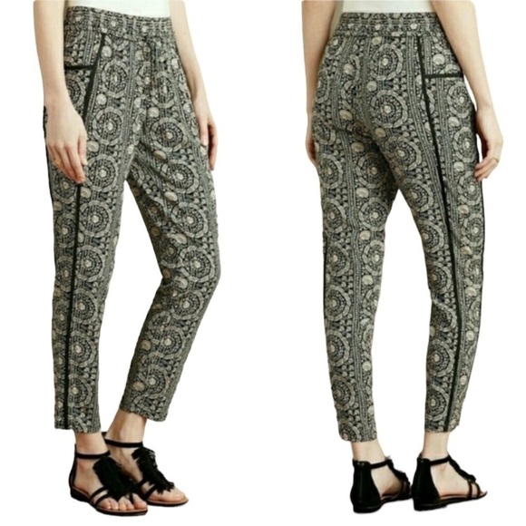 Anthropologie Hei Hei Pradallano Rayon Jogger Pants - Picture 1 of 14